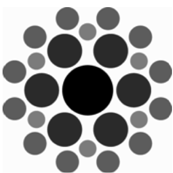 Black and white Multiplying Connections logo