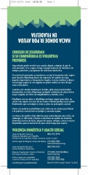 Where to Turn Wallet Referral Card - Spanish
